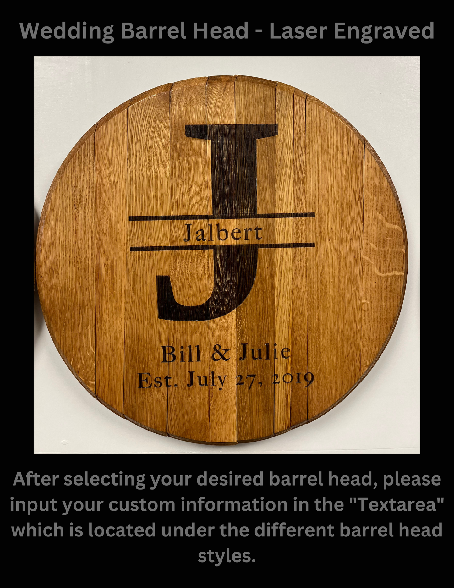 Bourbon Barrel Heads