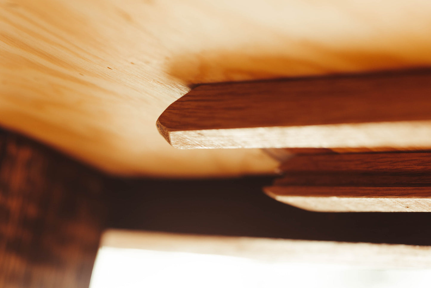 Bourbon Barrel Stave Coffee Cart