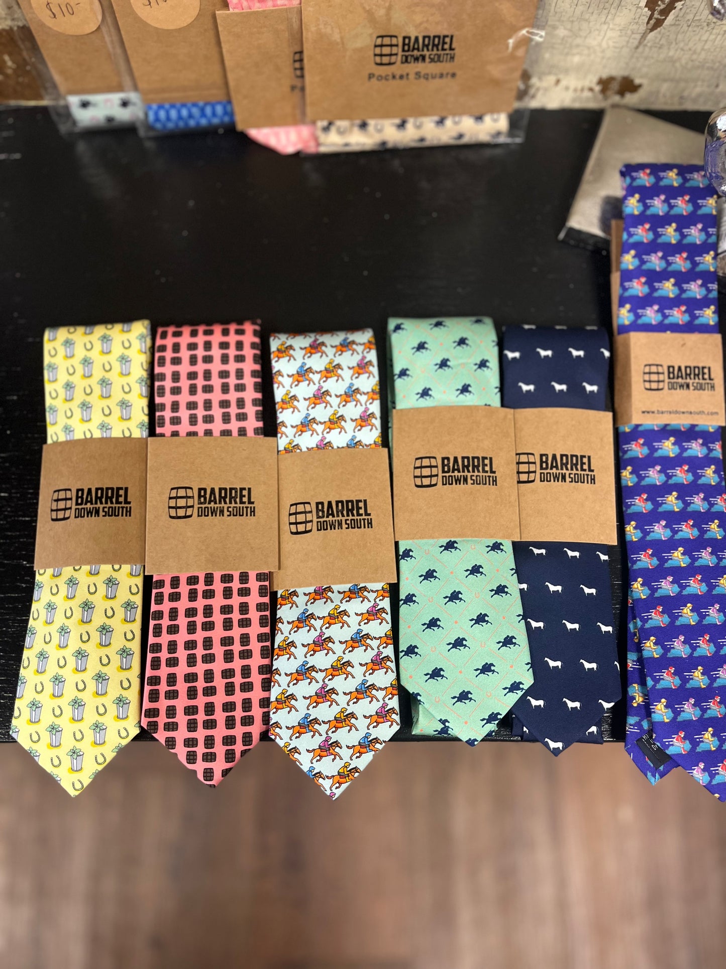 Kentucky Themed Dress Ties
