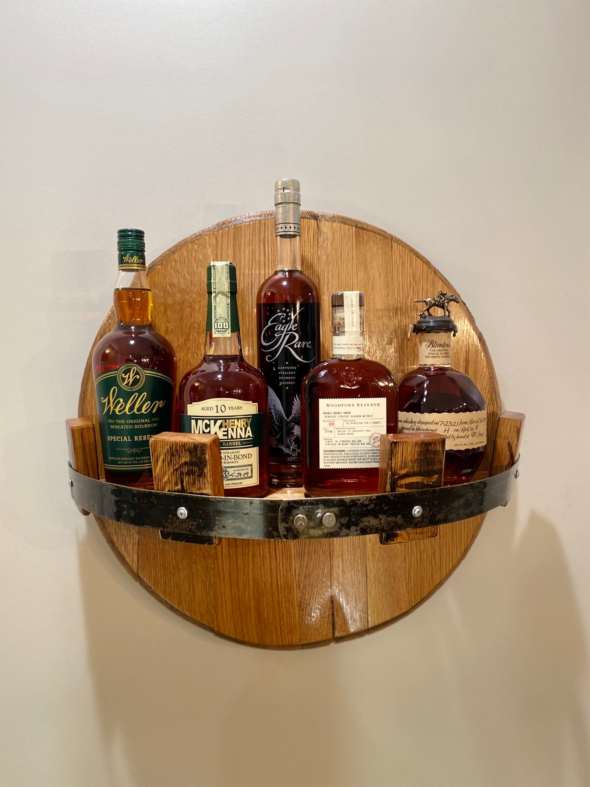 Whiskey barrel wall shelf new arrivals